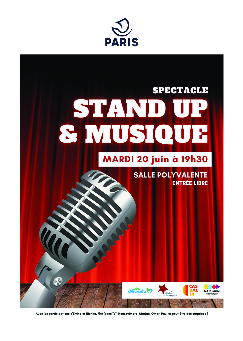 STAND UP & MUSIQUE